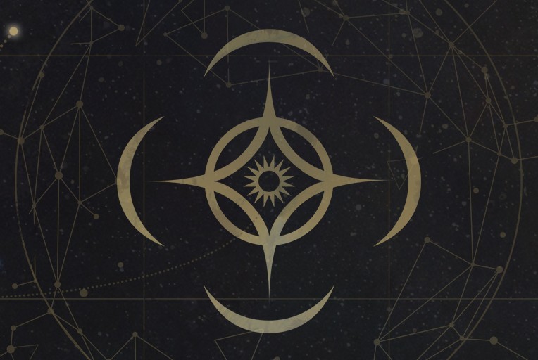 A photo of the copper mind symbol from Mistborn